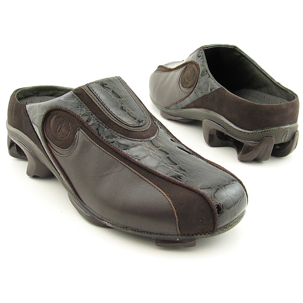 ASGI Traveler Clog Clogs Mules Shoes Brown Womens