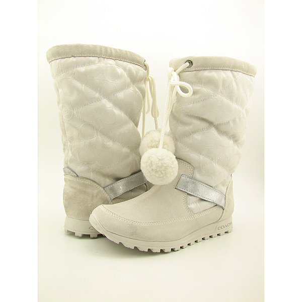 Post image for COACH Juniper Boots Snow Shoes White Womens