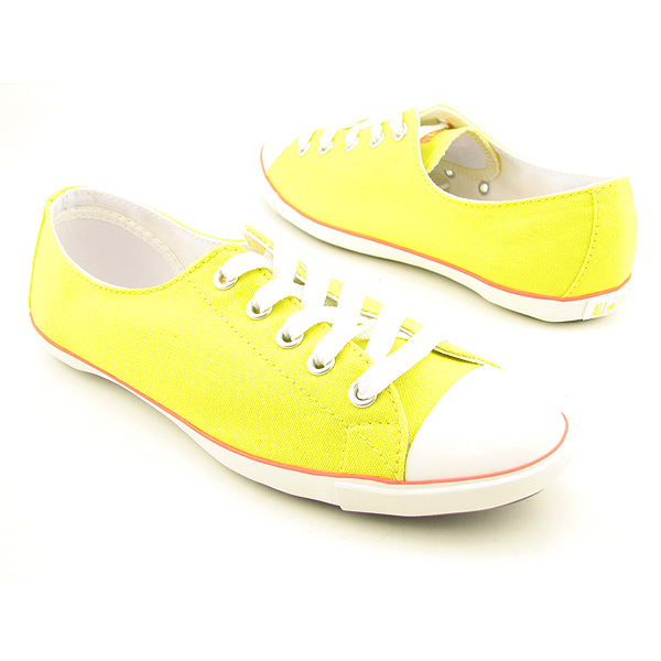 CONVERSE AS Light Ox Lace-Up Shoes Yellow Womens