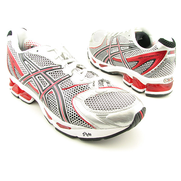 ASICS Gel Kayano 15 Running Shoes Silver Mens