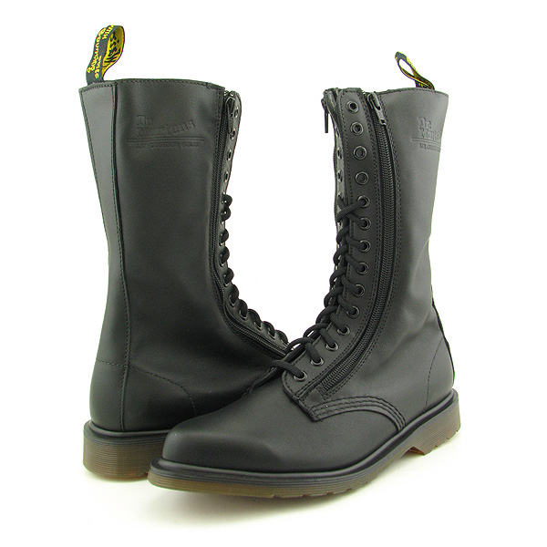 DR DOC MARTENS Tori Boots Shoes Black Womens