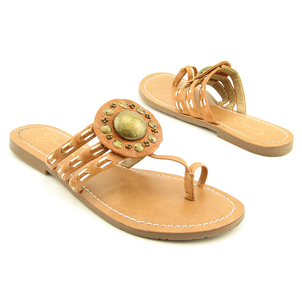 JESSICA-SIMPSON-Jaysie-Sandals-Thongs-Shoes-Beige-
