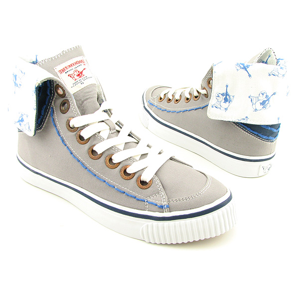 TRUE RELIGION Hanabel T Canvas Gray Shoes Mens 12 | eBay