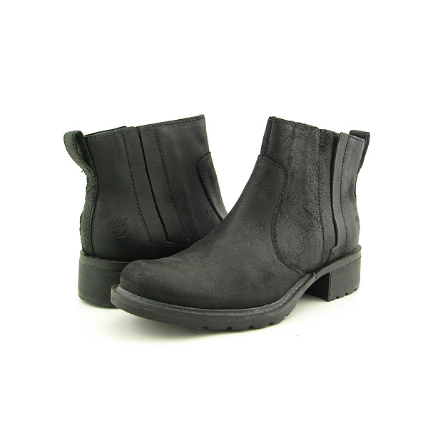 TIMBERLAND-Mirah-Chelsea-Boots-Ankle-Shoes-Black-W