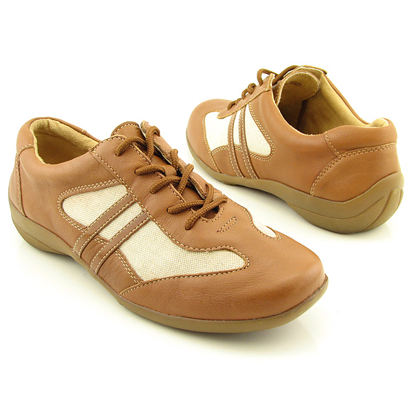 NATURALIZER-Flora-Wide-Lace-Up-Shoes-Beige-Khaki-T