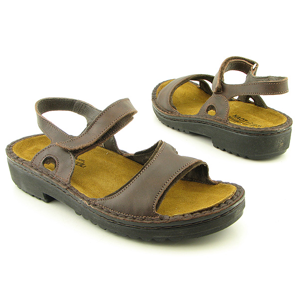 NAOT-Calgary-Sandals-Slides-Shoes-Brown-Womens-13-