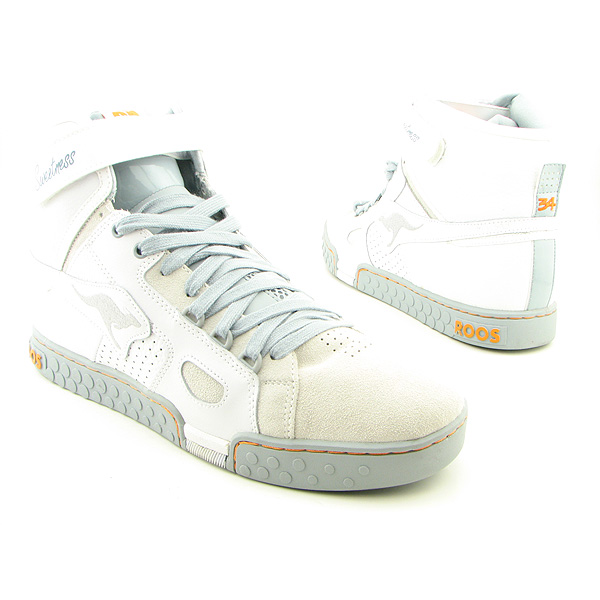 KANGAROOS ROOS Trap-Hi Gray Sneakers Shoes Mens Size 12