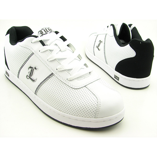 LUGZ Bruizer White Sneakers Shoes Mens Size 8.5