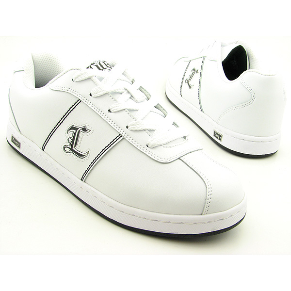 LUGZ Bruizer White Sneakers Shoes Mens Size 9