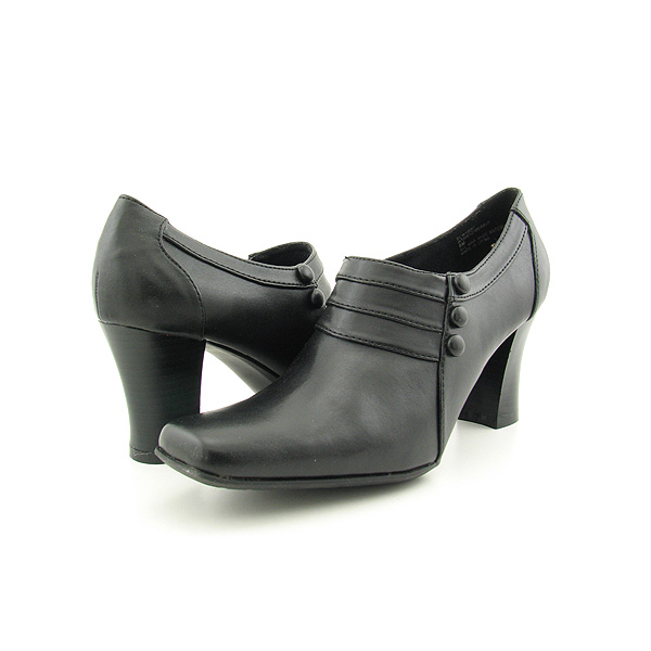 LIFE STRIDE Meraux Boots Cowboy Shoes Black Womens