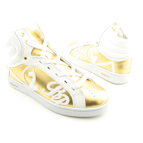 BABY PHAT Bp Super Cat Babe High Sneakers Shoes White Womens