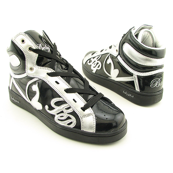 BABY PHAT BP Super Cat Babe High Sneakers Shoes Black Womens