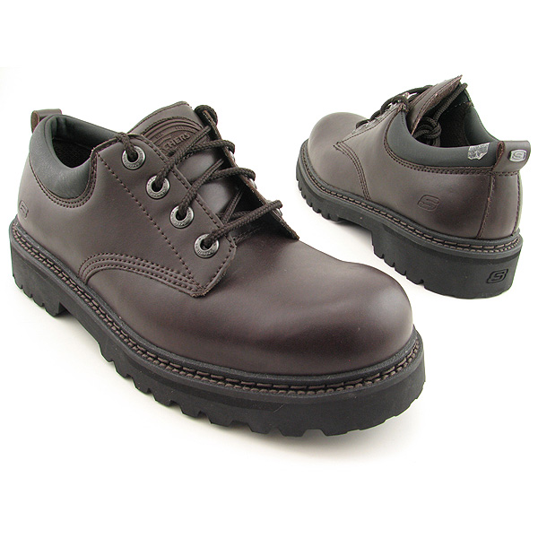 SKECHERS-Alley-Cats-Oxfords-Shoes-Brown-Mens-24-4A