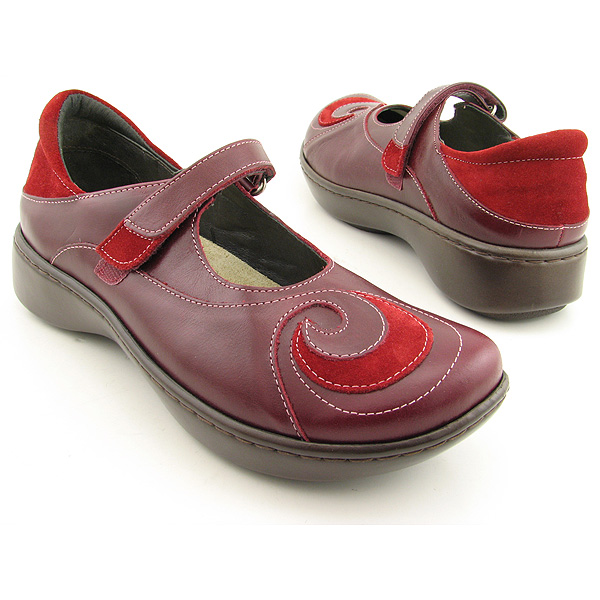 NAOT-Sea-Loafers-Shoes-Red-Womens-12-2B-2157-1