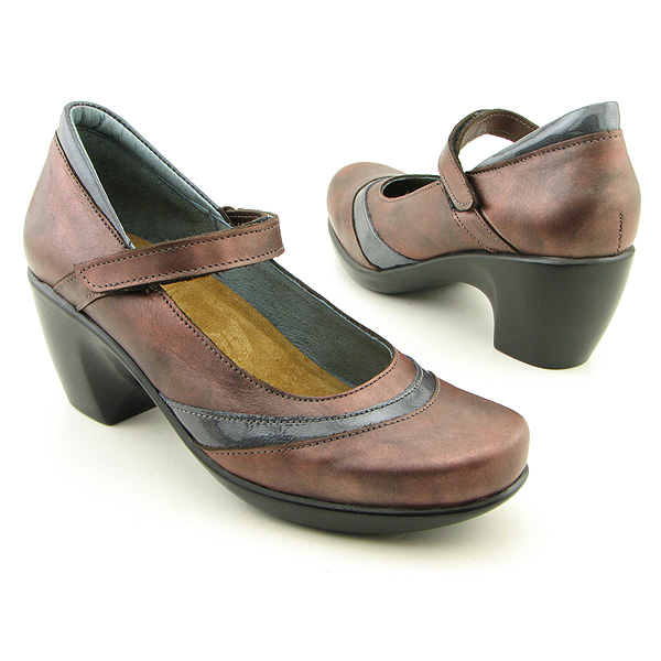 NAOT-Elation-Heels-Pumps-Shoes-Brown-Womens-28-4A-