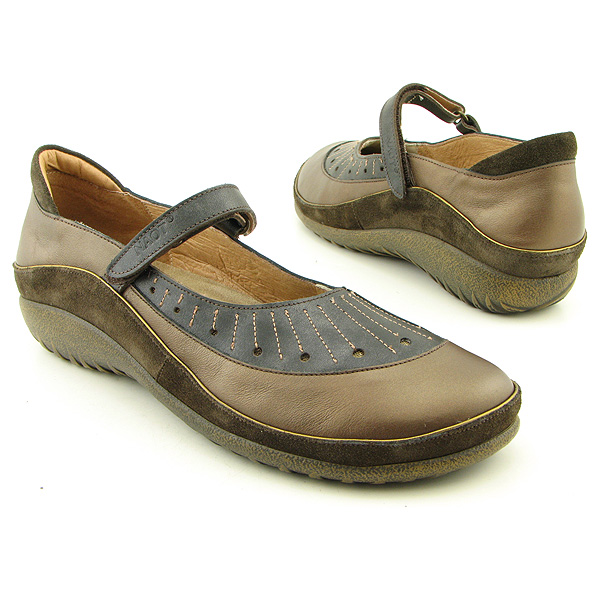 NAOT-Samoa-Flats-Shoes-Bronze-Womens-47-2B-1033-1