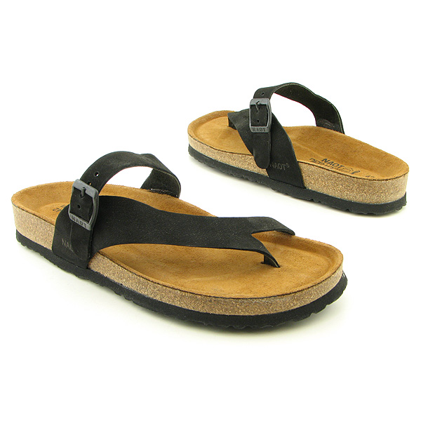 NAOT-Tahoe-Sandals-Thongs-Shoes-Black-Womens-49-9A