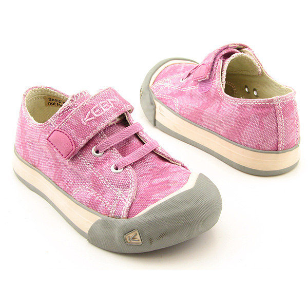 KEEN Canvas Athletic45 Pink Shoes Youth Kids Girls 10