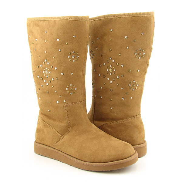 Post image for STYLE & CO Studded Winter Boot Boots Snow Shoes Brown Womens