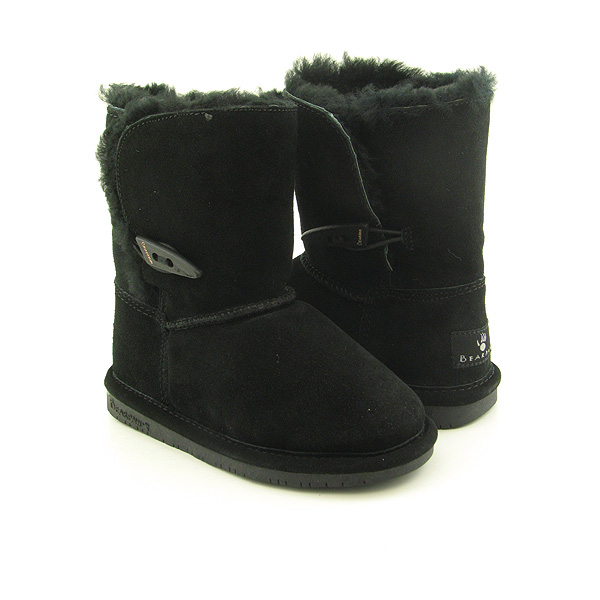 Post image for BEARPAW Abigail Youth Boots Snow Shoes Black Infants Baby Toddler