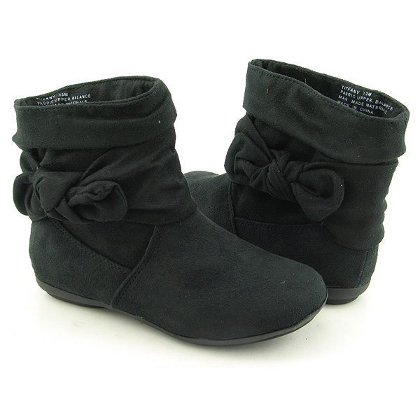 Post image for RAMPAGE Tiffany Ankle Boots Shoes Black Youth Kids Girls