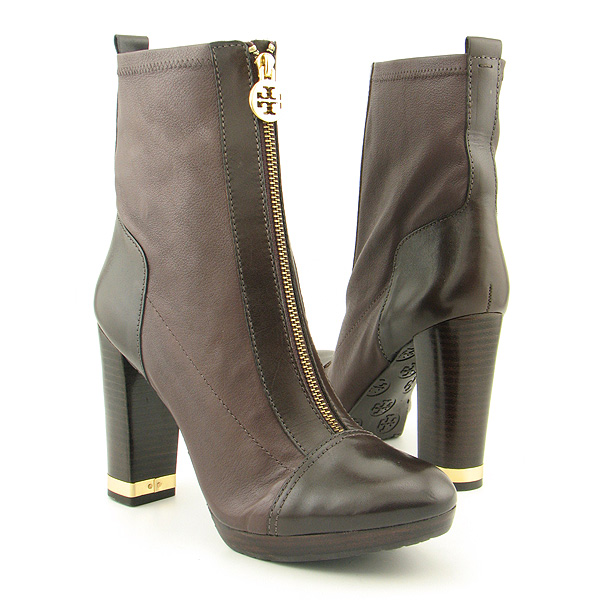 Post image for TORY BURCH Danielle Boots Ankle Shoes Brown Womens