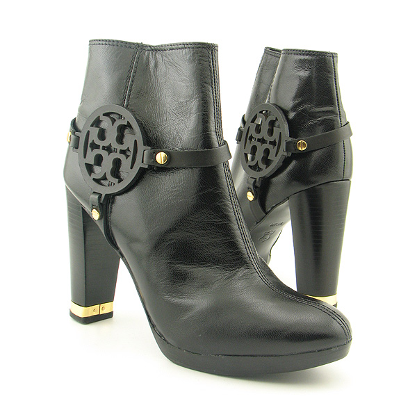 Post image for TORY BURCH Whitney Boots Ankle Shoes Black Womens