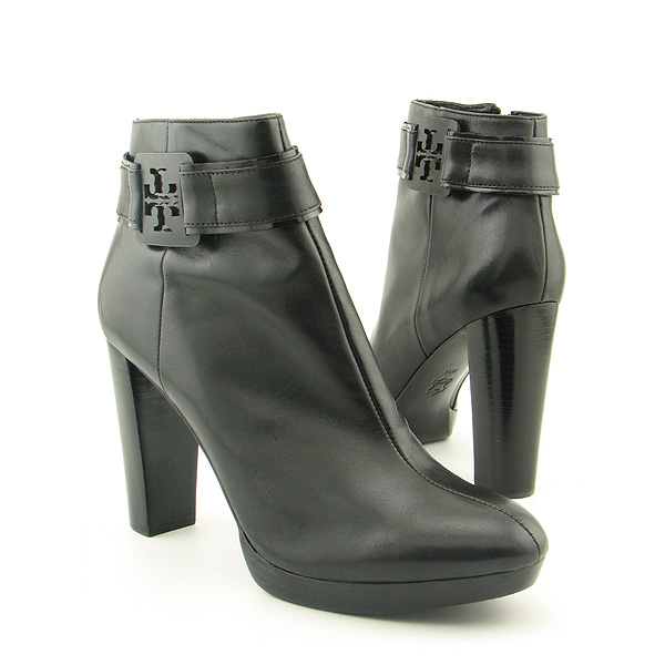 Post image for TORY BURCH Barrick Boots Ankle Shoes Black Womens