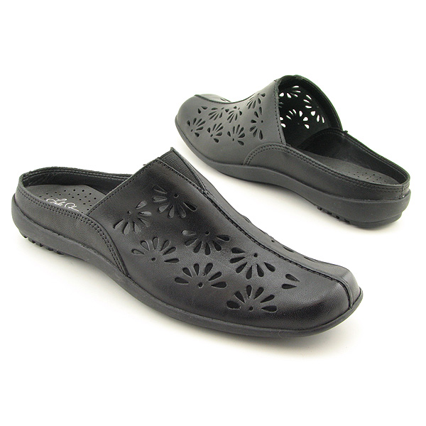 Life Stride Decoy (Women's) - Black Burnished Leather