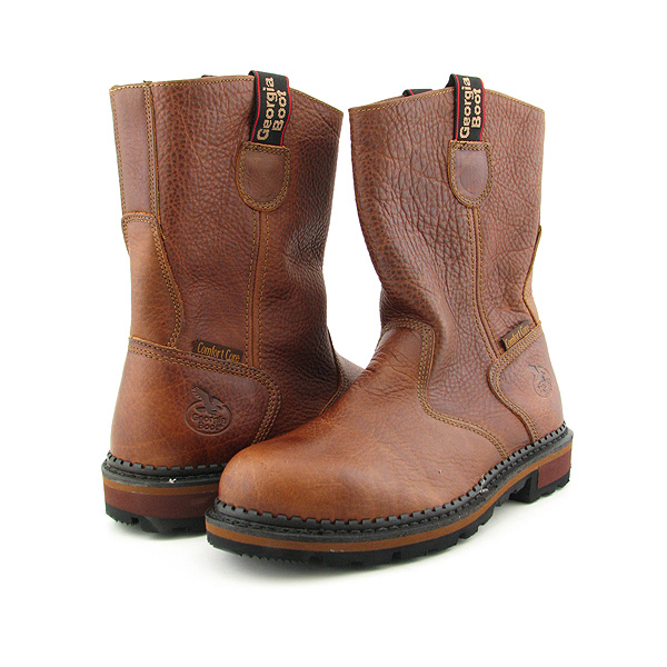 GEORGIA G4305 New Boots Work Shoes Brown Mens