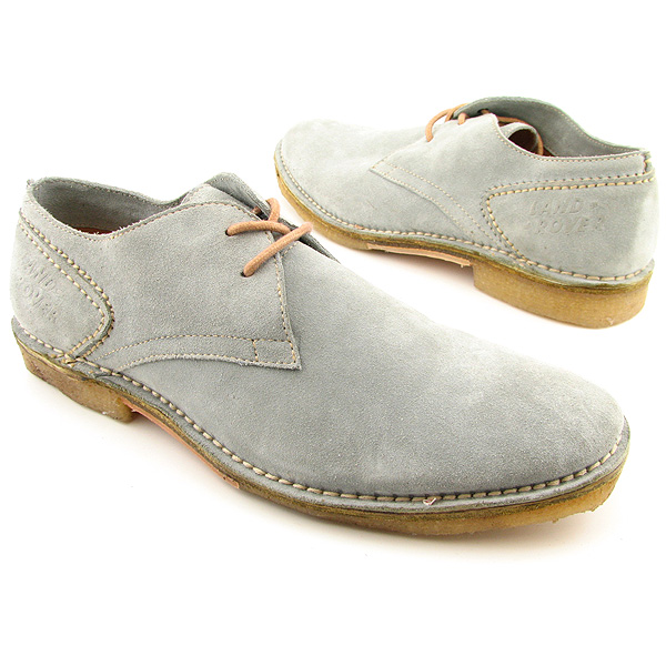 LAND ROVER Boston Oxfords Shoes Gray Mens
