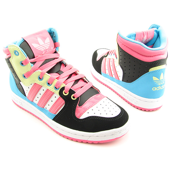 ADIDAS Decade HI W Lace-Up Shoes White Womens