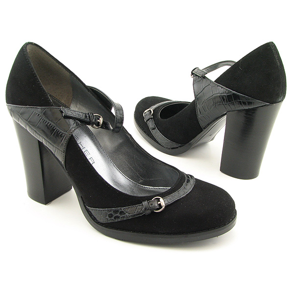 MARC FISHER Abrianna Heels Pumps Shoes Black Womens