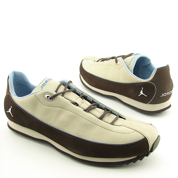 NIKE Jordan SL 23 Lace-Up Blue Brown Shoes Womens 7.5