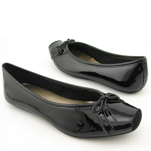 JESSICA SIMPSON Leve Black New Flats Shoes Womens 7.5