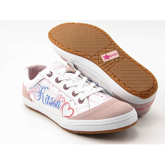 KITSON LA Fad Rocker Athletic White Shoe Women 4 UK