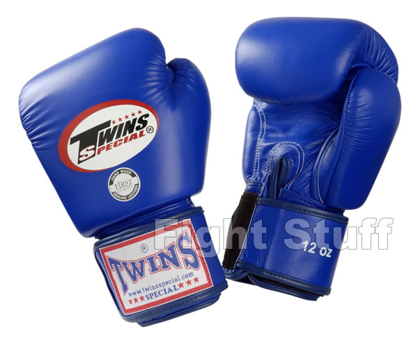 Twins Blue Boxing Gloves - 12oz