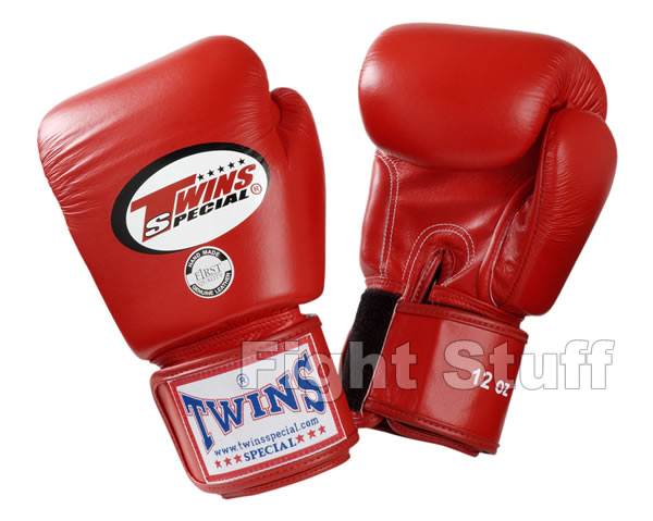 Twins Red Boxing Gloves - 10oz
