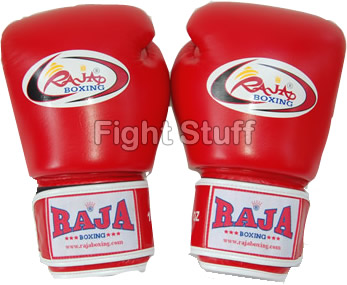 Raja Red Boxing Gloves - 10oz