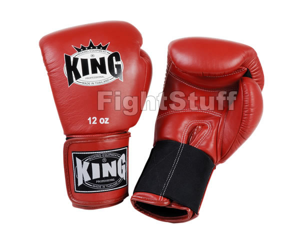 King Red Boxing Gloves - 14oz