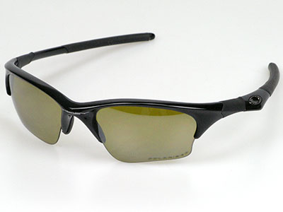 NEW OAKLEY SUNGLASSES HALF JKT POLRZ XLJ BLK/TIT 07-398