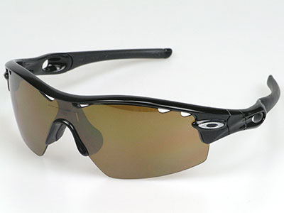 NEW OAKLEY SUNGLASSES RADAR PITCH ARRAY BLK/GOLD 09-691