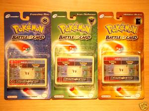 GBA E-Reader Pokemon Battle Cards: Iron Defense (GREEN)