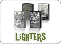 Merchandised Lighters at Gamerz Bunker