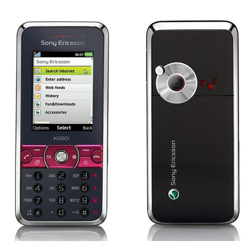 Sony Ericsson K660i Skype Mobile Phone