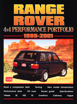 Brooklands Books Range Rover Performance Portfolio 19952001