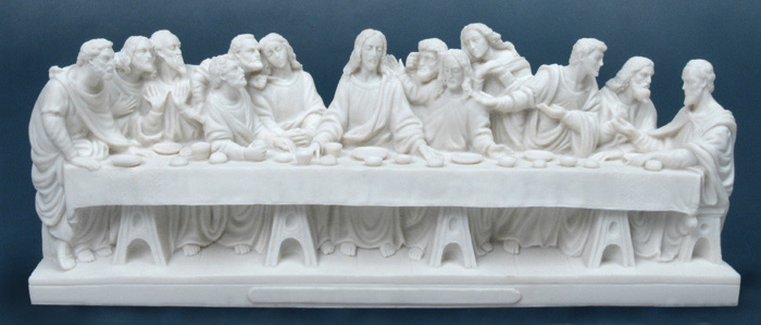 GREEK/ROMAN LAST SUPPER STATUE *MUSEUM ART SCULPTURE*