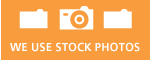 We use stock photos