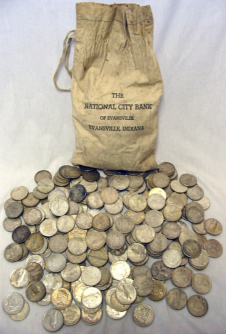1000 pcs US $1 Peace Silver Dollars 1922-1935