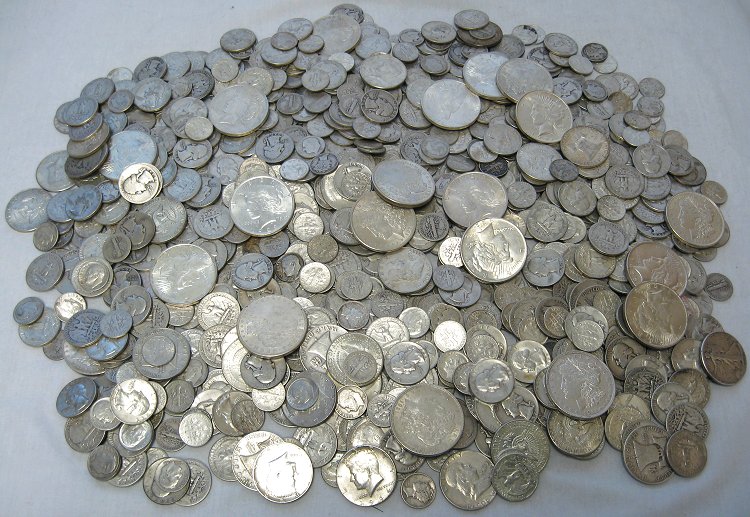SILVER SURVIVAL PACK 50lbs US 90%